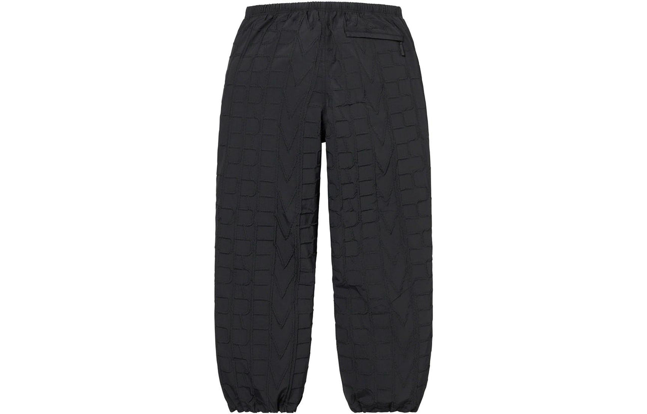 Supreme SS23 Repeat Stitch Track Pants 'Black' SUP-SS23-202
