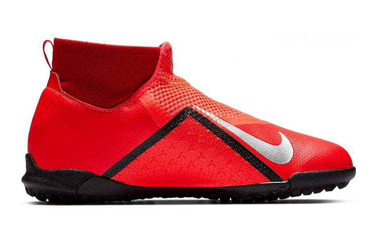 (GS) Nike Phantom Vision Academy DF TF 'Bright Crimson Metallic Silver Black' AO3292-600