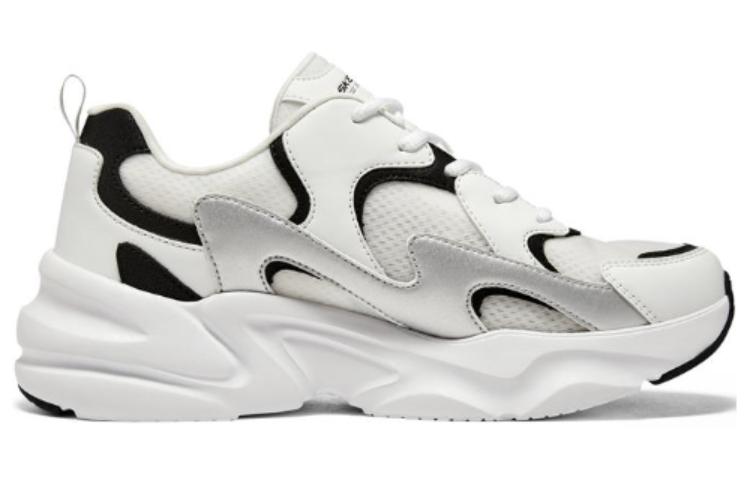 Skechers Bobs Bamina 2 'White Black Silver' 118321-WBKS