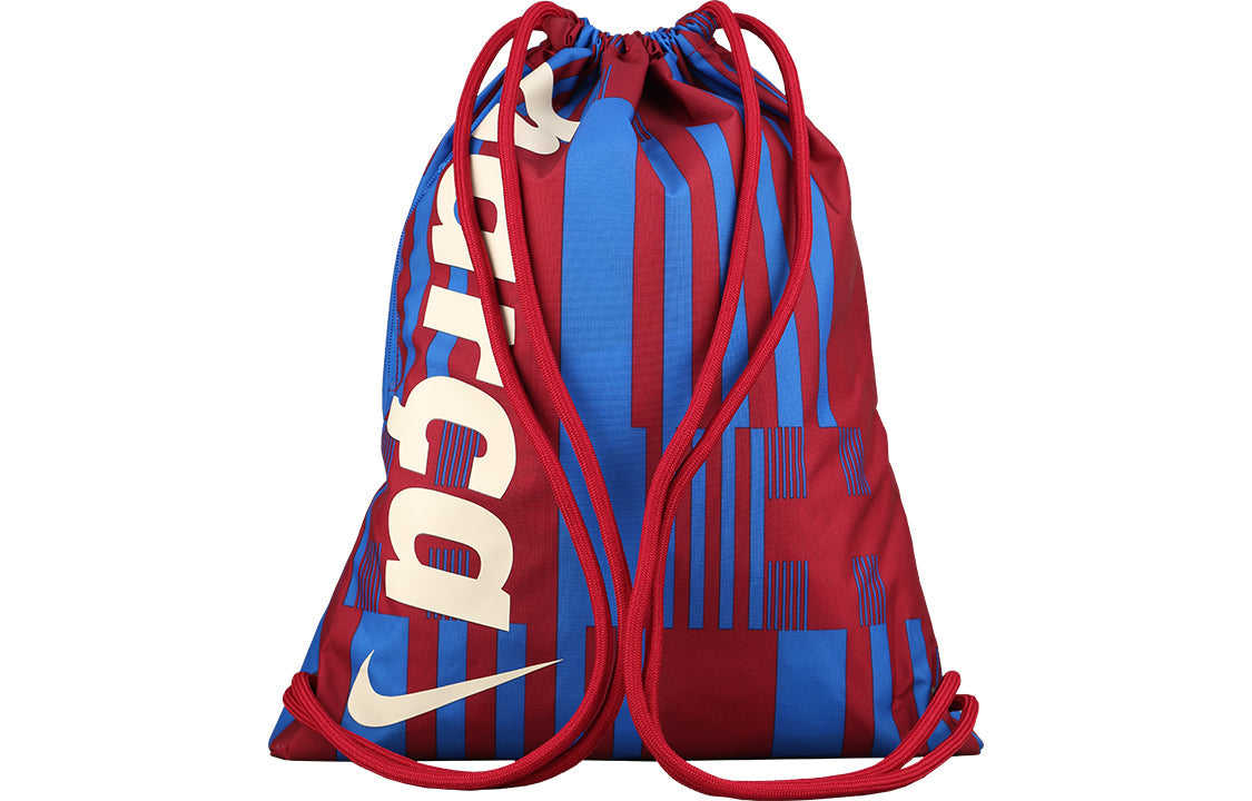 Nike FC Barcelona Stadium Football Gym Sack Bag 'Blue Red' DC3090-620
