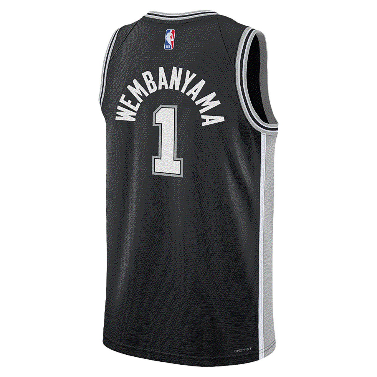 (GS) Nike NBA Victor Wembanyama San Antonio Spurs 2023/24 Icon Edition Swingman Jersey 'Black' 9Z2B7BX2P-WEM