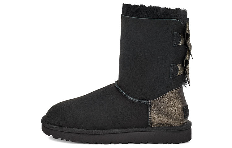 (WMNS) UGG Bailey Bow Glitz 'Black' 1120884-BLK