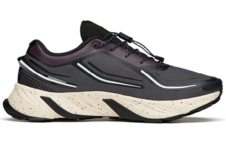ANTA Running Series Sneakers 'Grey Black Purple' 112145525-3