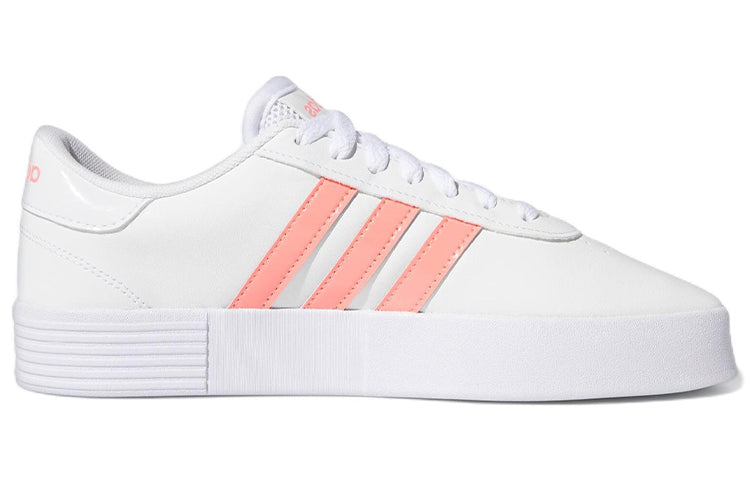 (WMNS) adidas neo Court Bold 'Cloud White Acid Red' GY8582