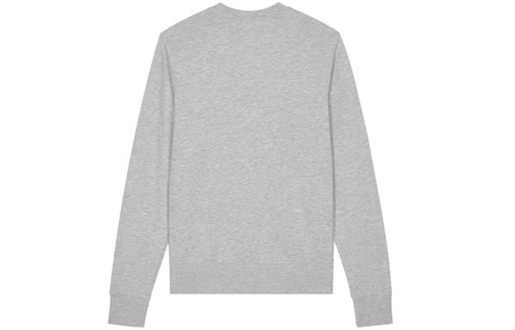 New Balance Men's New Balance Alphabet Printing Round Neck Pullover Gray MT13906-AG