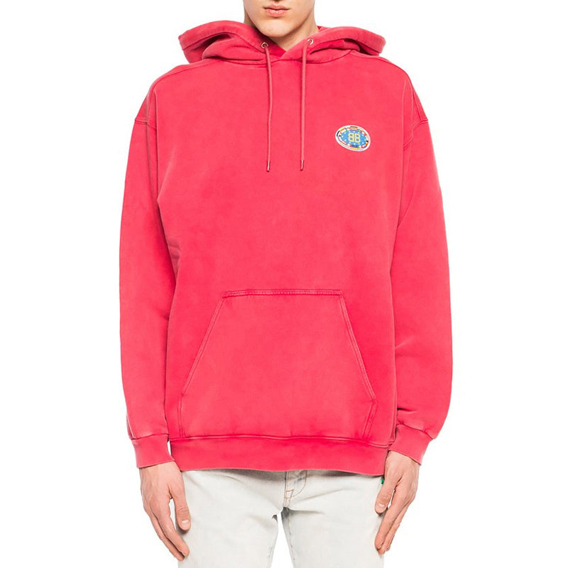 Men's Balenciaga Logo Pattern Cotton Printing Sports Pink 600583THV587764