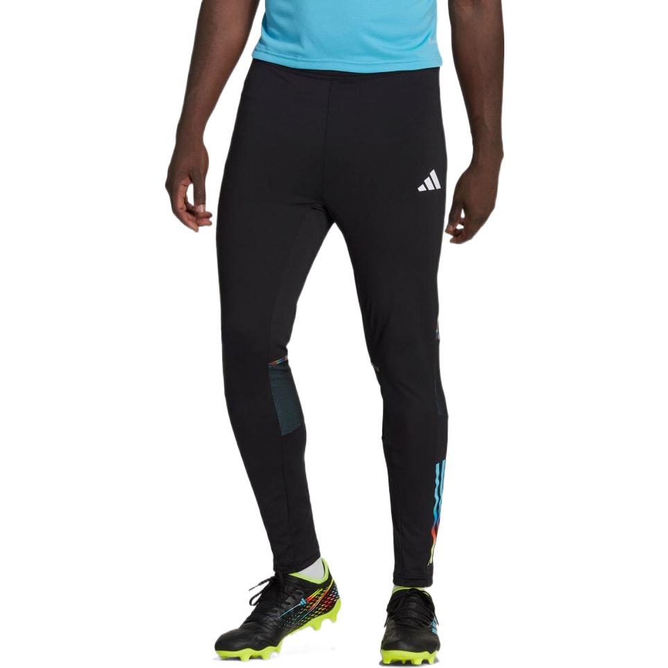 adidas Slim Fit Mid Waist Sports Pants Men's Black HC1414