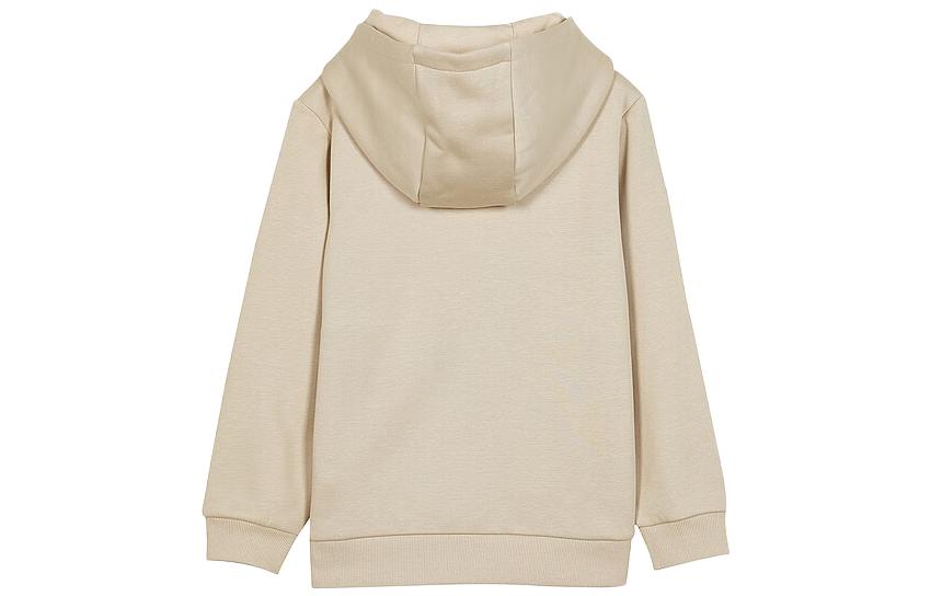 (GS) Skechers Casual Graphic Hoodie 'Beige White' L423K082-01CG