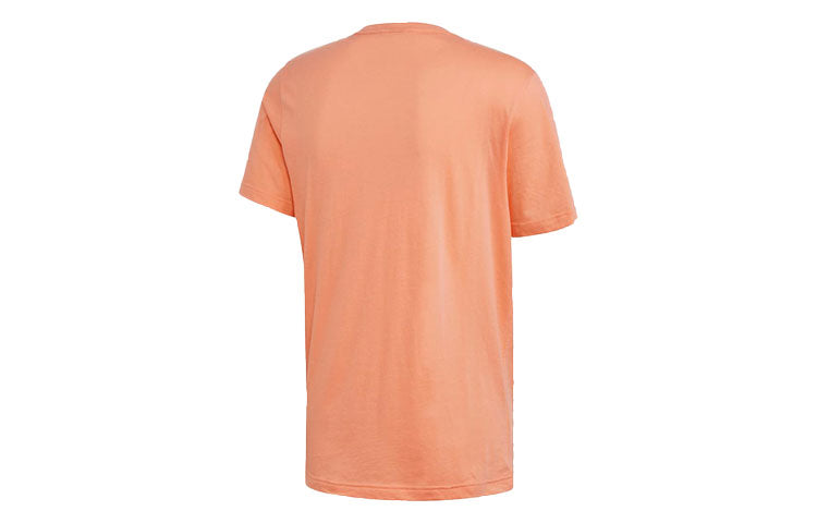 adidas originals Sports Round Neck Short Sleeve Pink FM9963