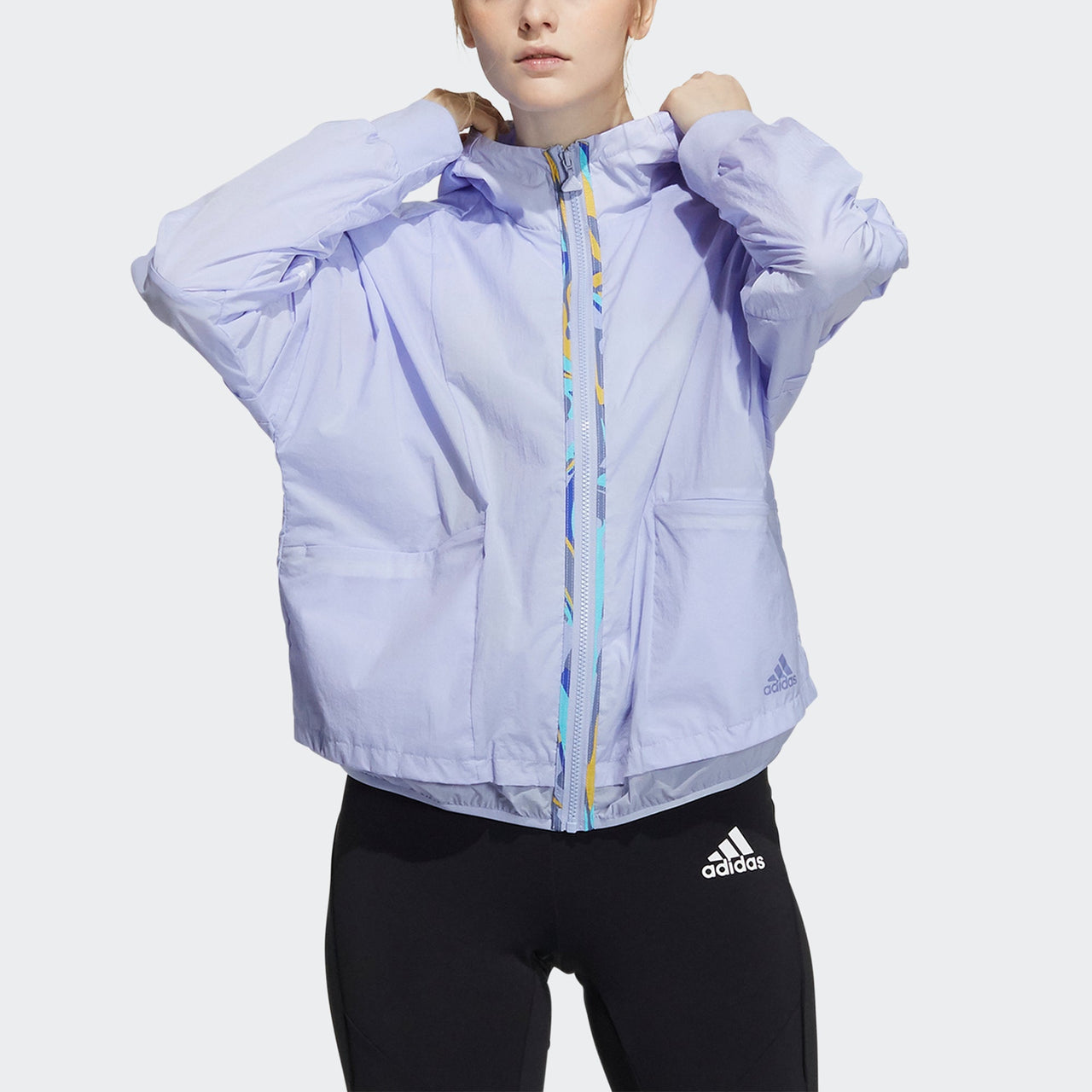 (WMNS) adidas Str Wb Light Jacket Purple H09742