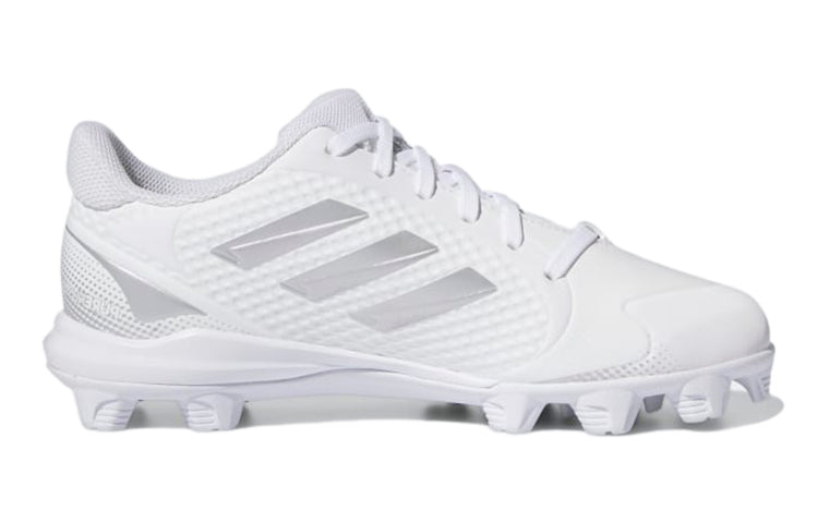 (GS) adidas PureHustle 2.0 MD Cleats 'White' H02348