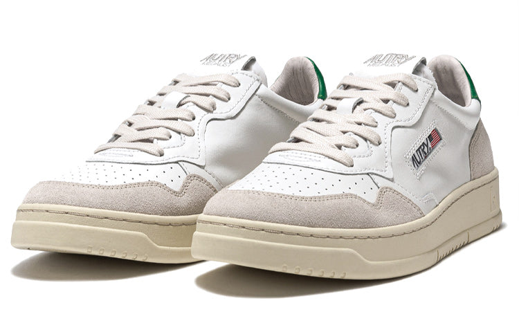 Autry Medalist Leather Low 'Suede Beige' AULM-LS23