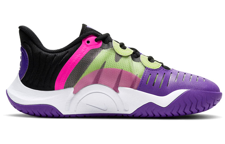 (WMNS) Nike Court Air Zoom GP 'Fierce Purple Liquid Lime' CK7580-002