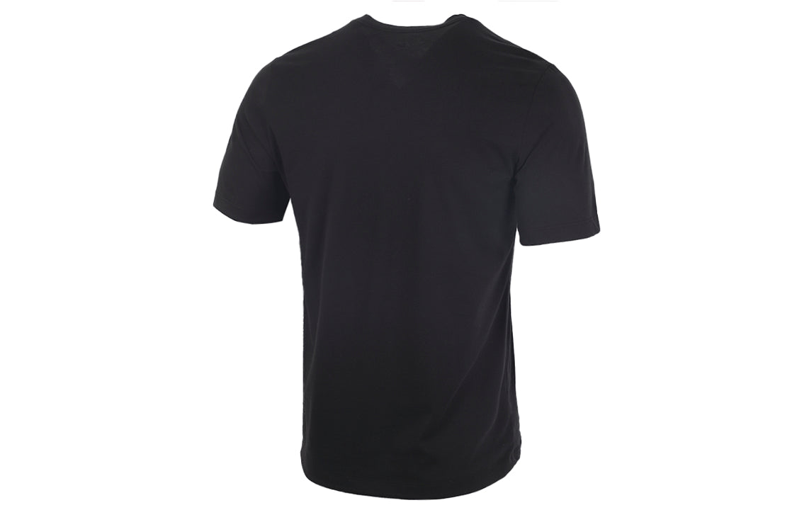 Nike Casual Sports Gym Round Neck Alphabet logo Short Sleeve Black CZ8333-010