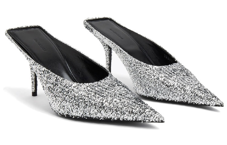 (WMNS) Balenciaga Mule M80 'Metabllic' 702017W2LB08010