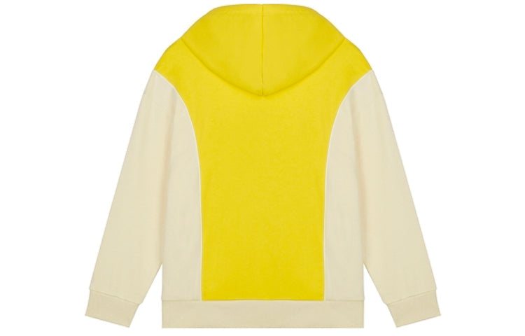 (WMNS) New Balance Athletics Fleece Hoodie Asia Sizing 'Yellow Beige' AWT11502-FTL