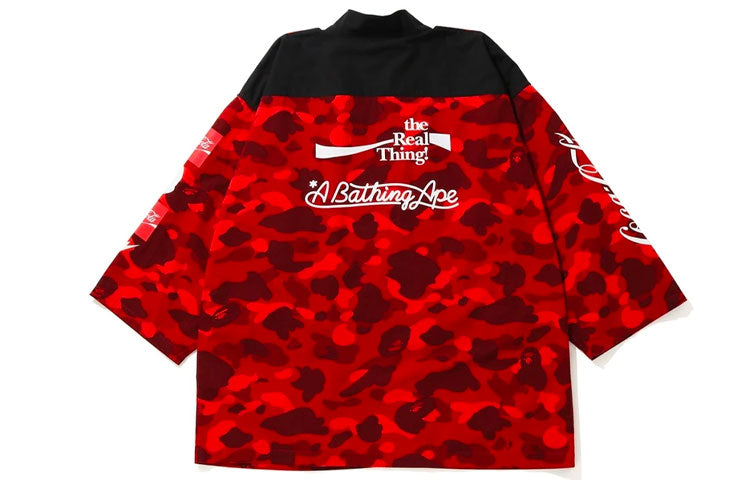 A BATHING APE BAPE x Coca Cola Unisex Jacket Red 1G23-131-910