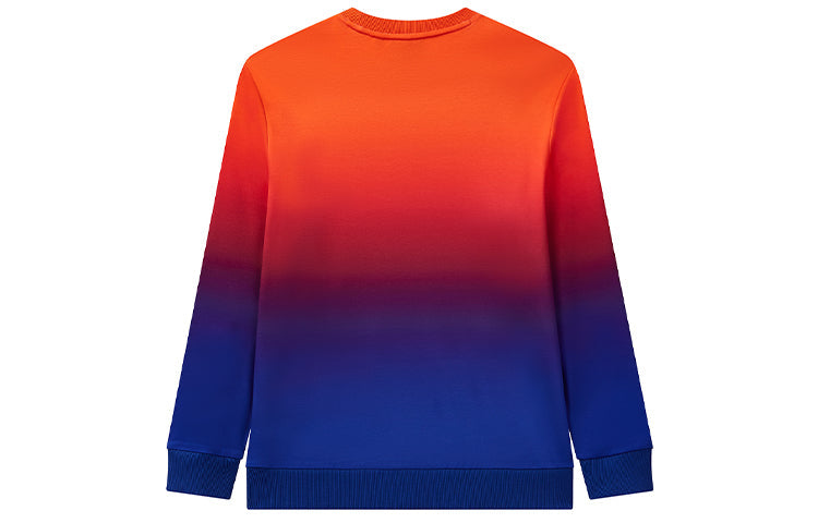 Men's FILA Contrasting Colors Knit Pullover Red F11M038239F-PU