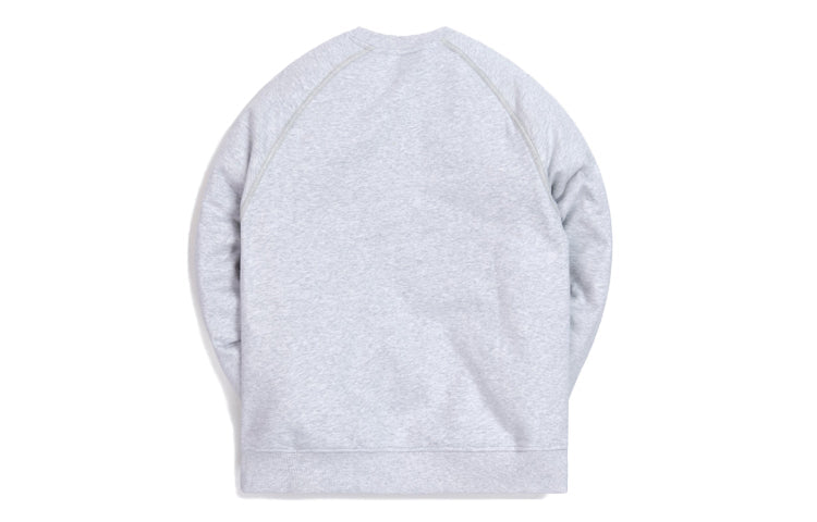 KITH x CALVIN KLEIN Crossover Alphabet Logo Printing Pullover Unisex light grey KH2517-103