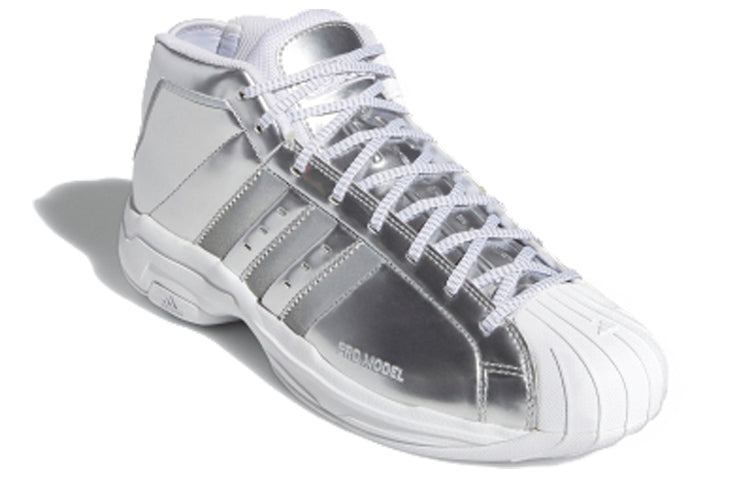 حذاء adidas Pro Model 2G "ذهبي وفضي معدني" FW9488