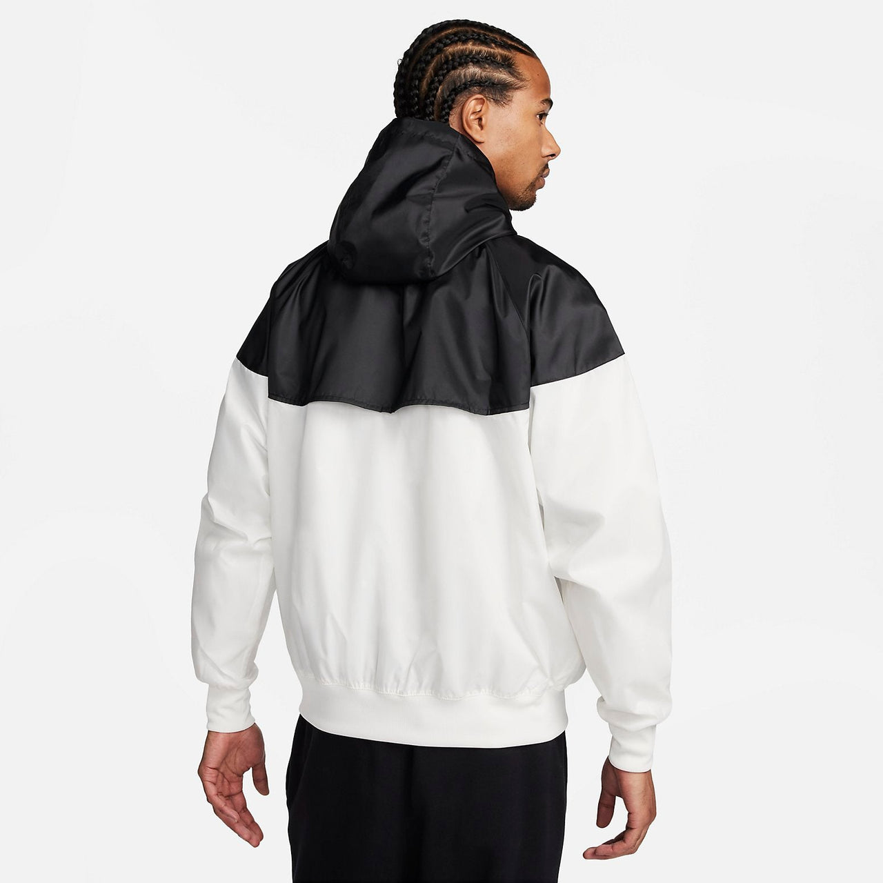 Nike Sportswear Windrunner Hooded Jacket 'Sail Black' DA0001-134