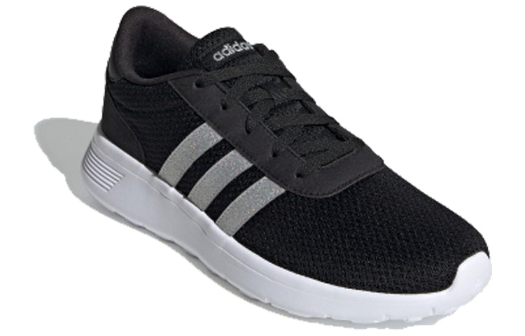 (WMNS) adidas Lite Racer 'Black Silver Metallic' FW8979