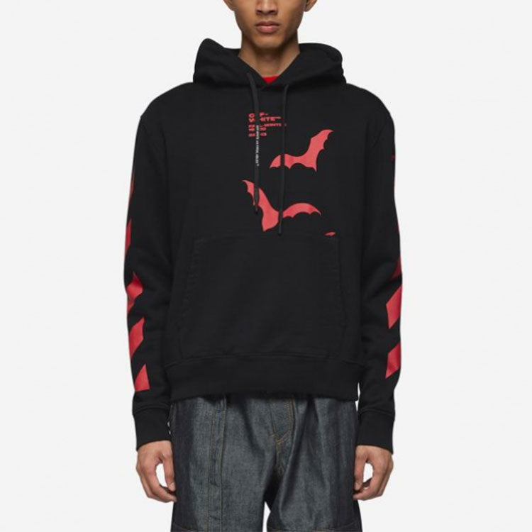 Men's Off-White Printing Black OMBB003F171920461019