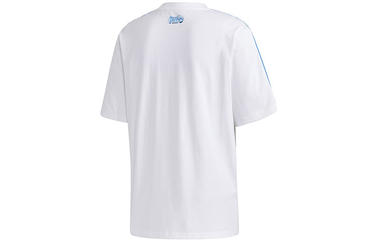 Men's adidas neo Donald Duck Sports Short Sleeve White T-Shirt GJ5646