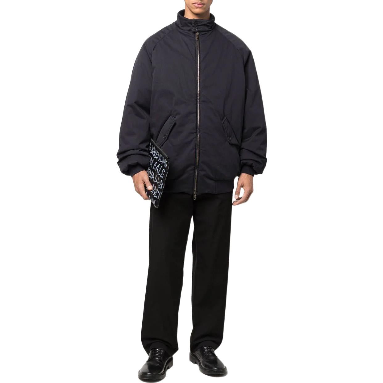 Balenciaga Harrington Bomber Jacket 'Indigo' 681418TBP018065