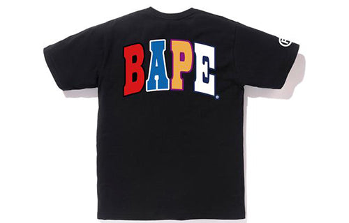 A Bathing Ape Head Round Neck Short Sleeve Tee 'Black' BAPE-SS18-117