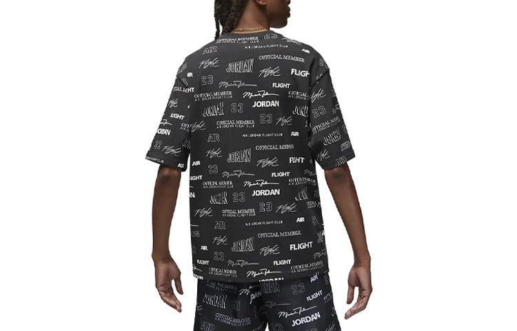 Air Jordan Flight MVP 85 T-Shirt 'Off Noir Magic Ember' DX9573-045