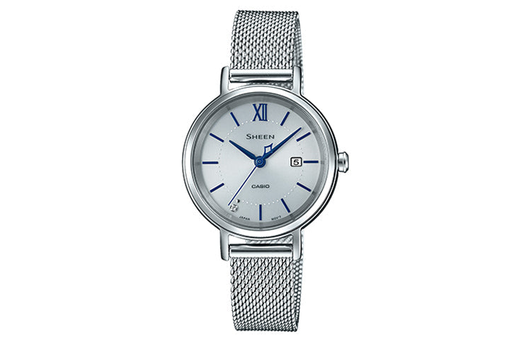 CASIO SHEEN x BEAST Crossover Business Watch Silver Analog SHS-D300M-7APRB