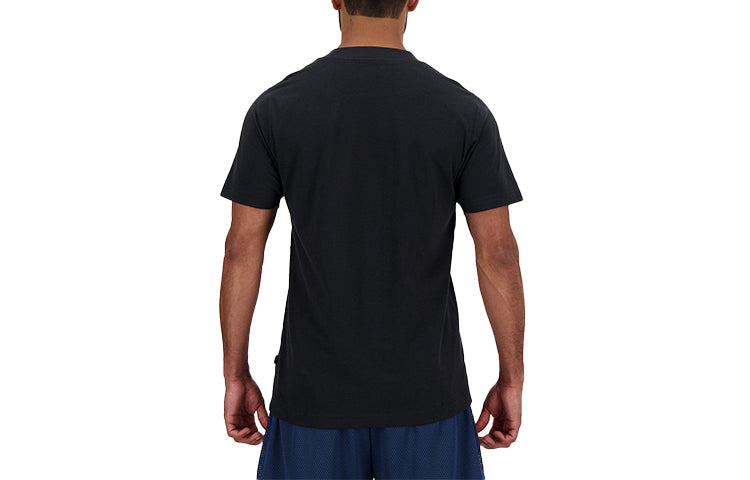 New Balance Sport Essentials Poster T-shirt Asia Sizing 'Black' MT41595-BK