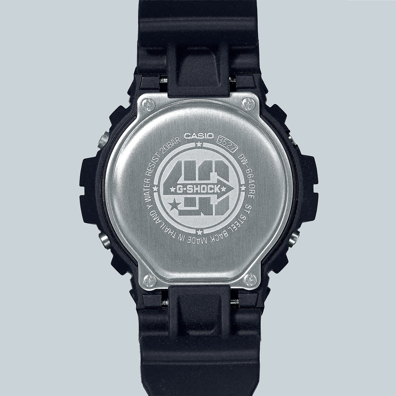 CASIO G-Shock Digital 'Black' DW-6640RE-1PR