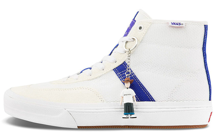 Vans Quasi x Crockett High Pro Ltd 'White Blue' VN0A4VHT2IG