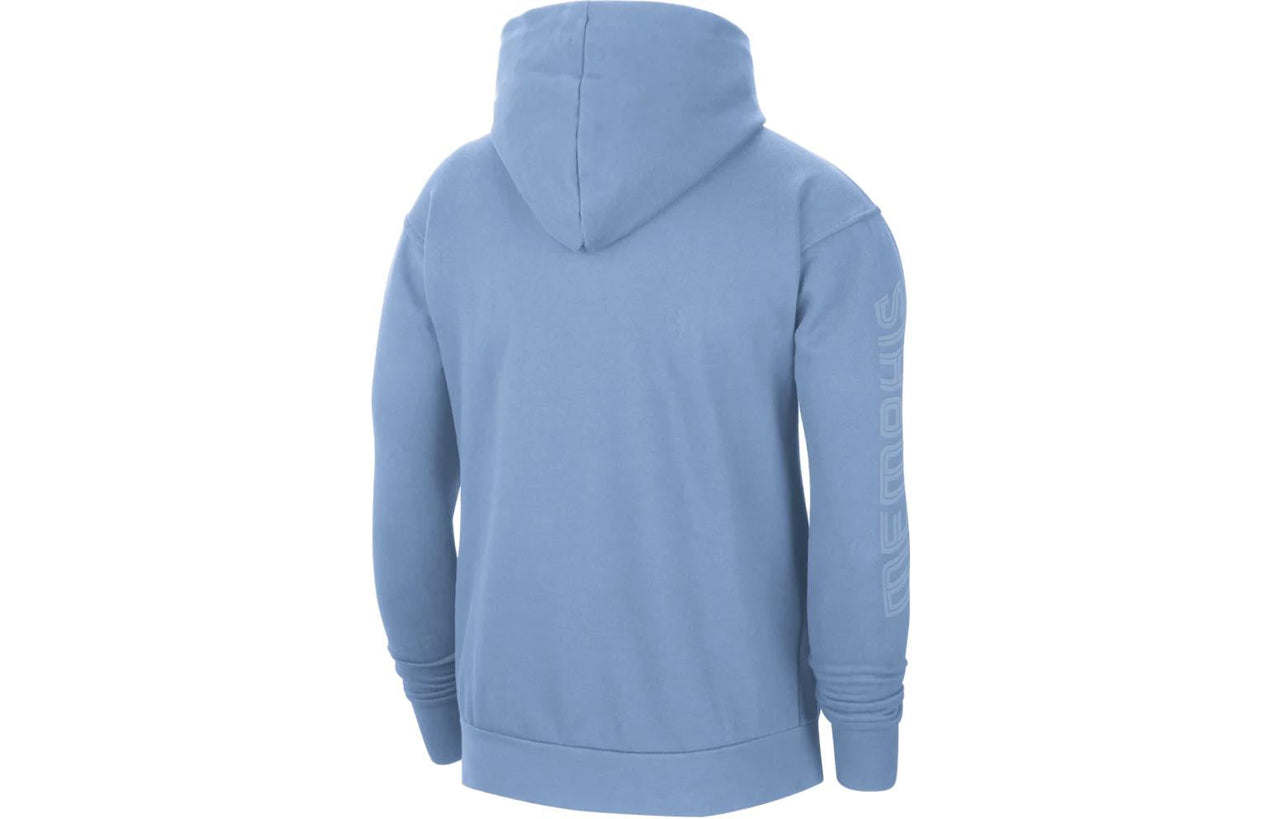 Air Jordan Memphis Grizzlies Courtside Statement Edition NBA Fleece Pullover Hoodie 'Light Blue' FB1995-422