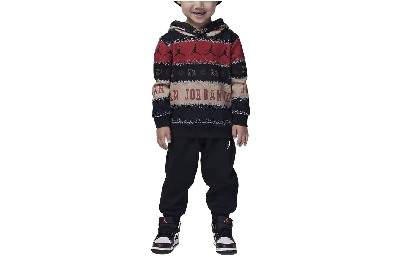 (TD) Air Jordan MJ Holiday Pullover Set 'Multicolor Black' FV5660-010