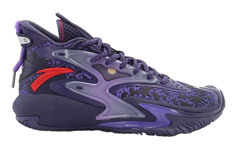 ANTA Shock The Game 5 Mid 'Purple Red' 112131601S-2