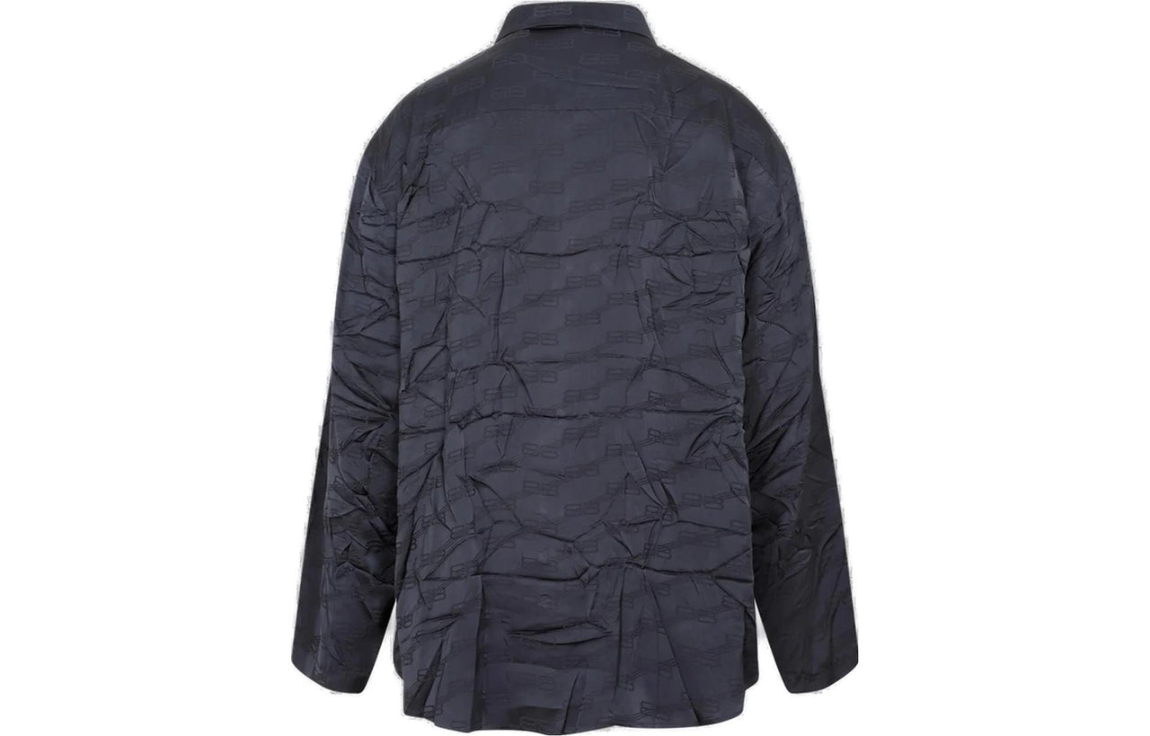 Balenciaga BB Monogram Minimal Shirt 'Black' 681812TMO681270