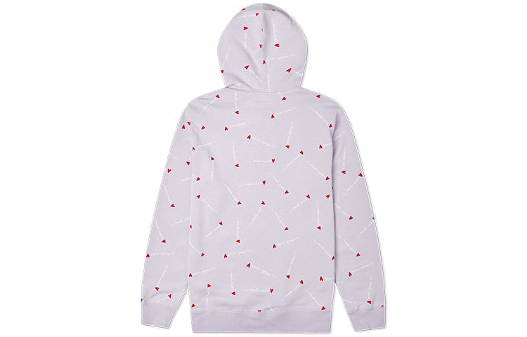 (WMNS) Converse V Day Hoodie Asia Sizing 'Purple' 10022411-A02