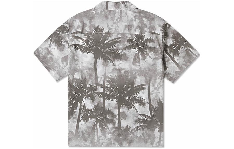 Converse Resort Palm Trees Button-Down Shirt Asia Sizing 'Black Palm' 10026435-A01