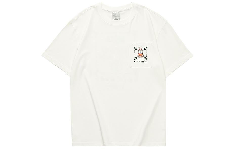 Skechers x SpongeBob Graphic T-Shirt 'White Green' L222M069-0074