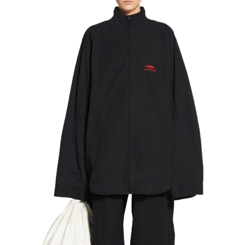 Balenciaga 3B Sports Icon Tracksuit Jacket 'Black' 720103TYB181000