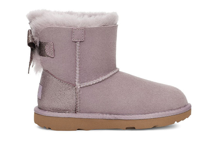 UGG Mini Bailey Bow Glitz 'Pink Purple' 1123617K-SHAD