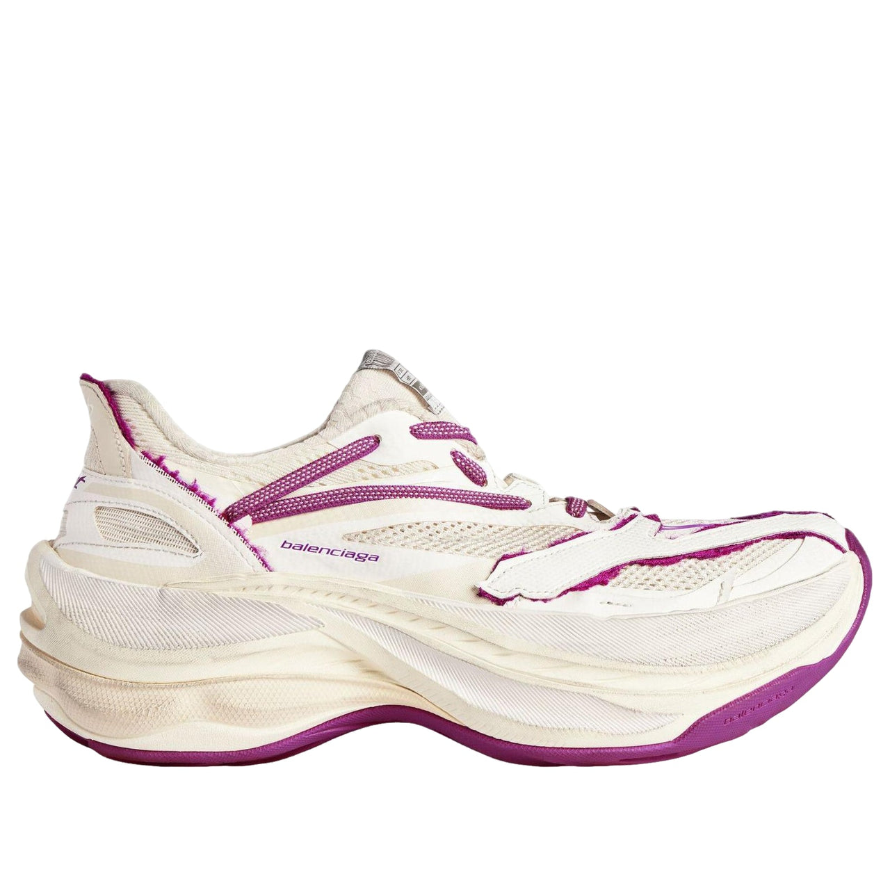 (WMNS) Balenciaga Jet Sneaker in Eggshell 'Strawberry Pink' 872640WMRTN9150