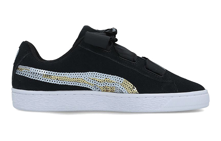 (GS) PUMA Suede Heart Trailblazer SQN 'Black' 368953-02