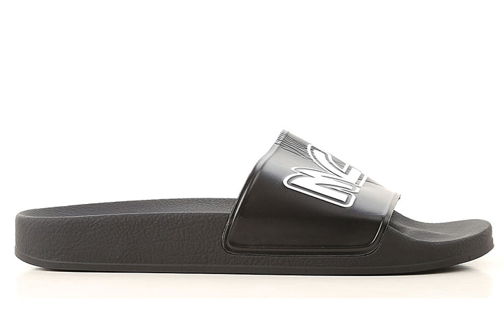 Alexander McQueen Logo Sandals Black/White 547040-R2587-1006