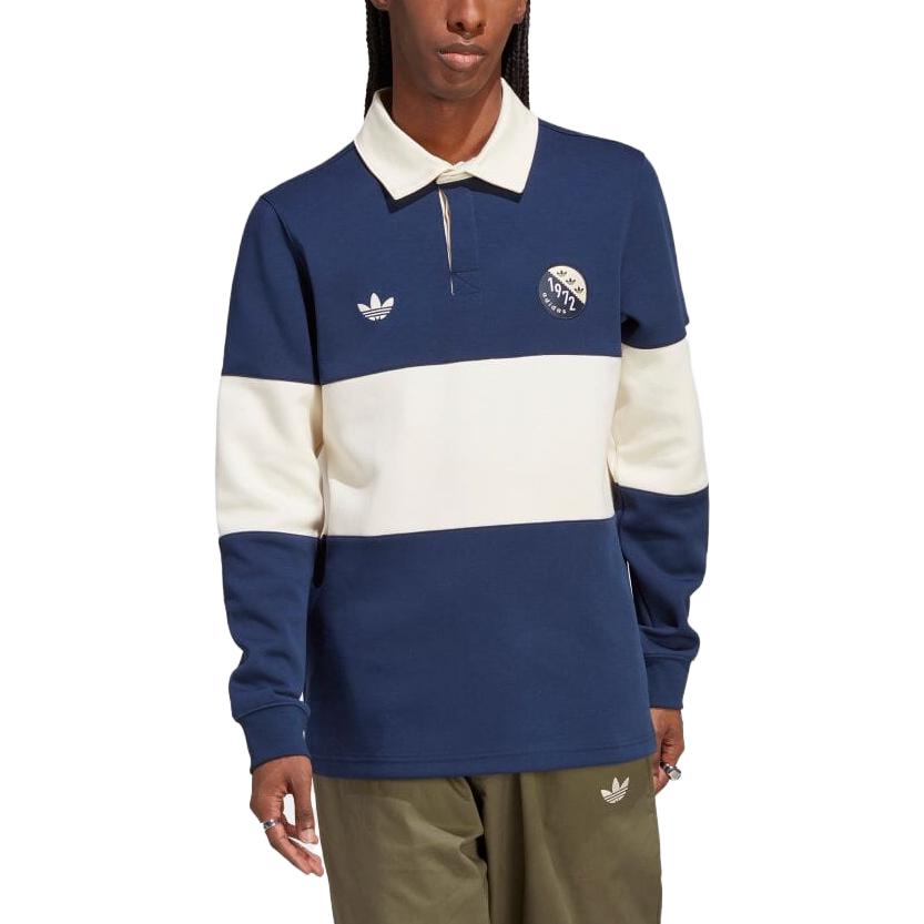 adidas Originals Blokepop Rugby Polo Shirt IP7174