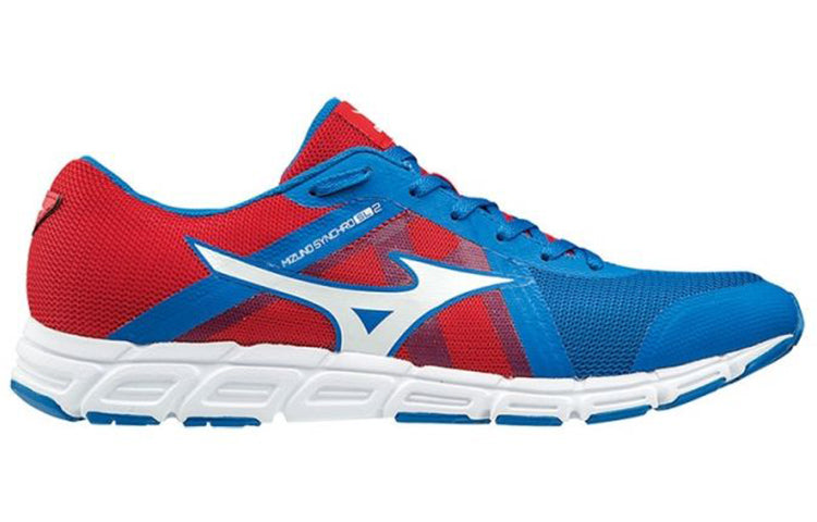 Mizuno Synchro S L 2 Low Tops Lightweight Red Blue White J1GE172808