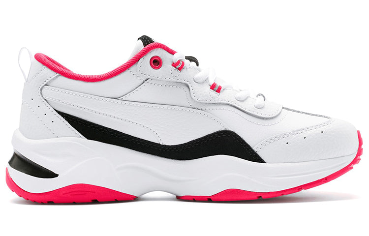 (WMNS) PUMA Cilia Lux 'White Black Red' 370282-03